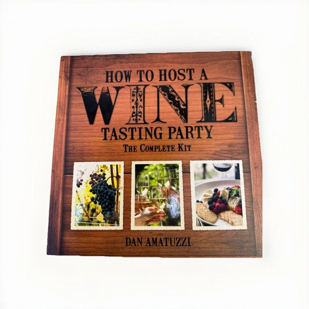How To Host A Wine tasting Party the Complete Kit for your home Brand New in Box